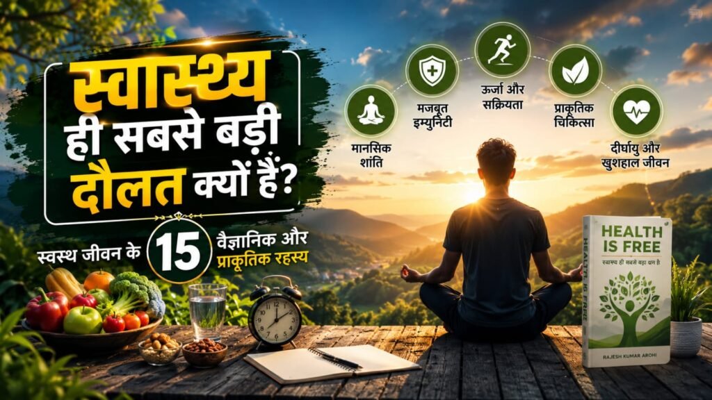 स्वास्थ्य ही सबसे बड़ी दौलत क्यों है?
